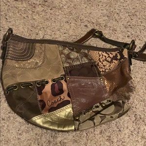Coach patchwork purse